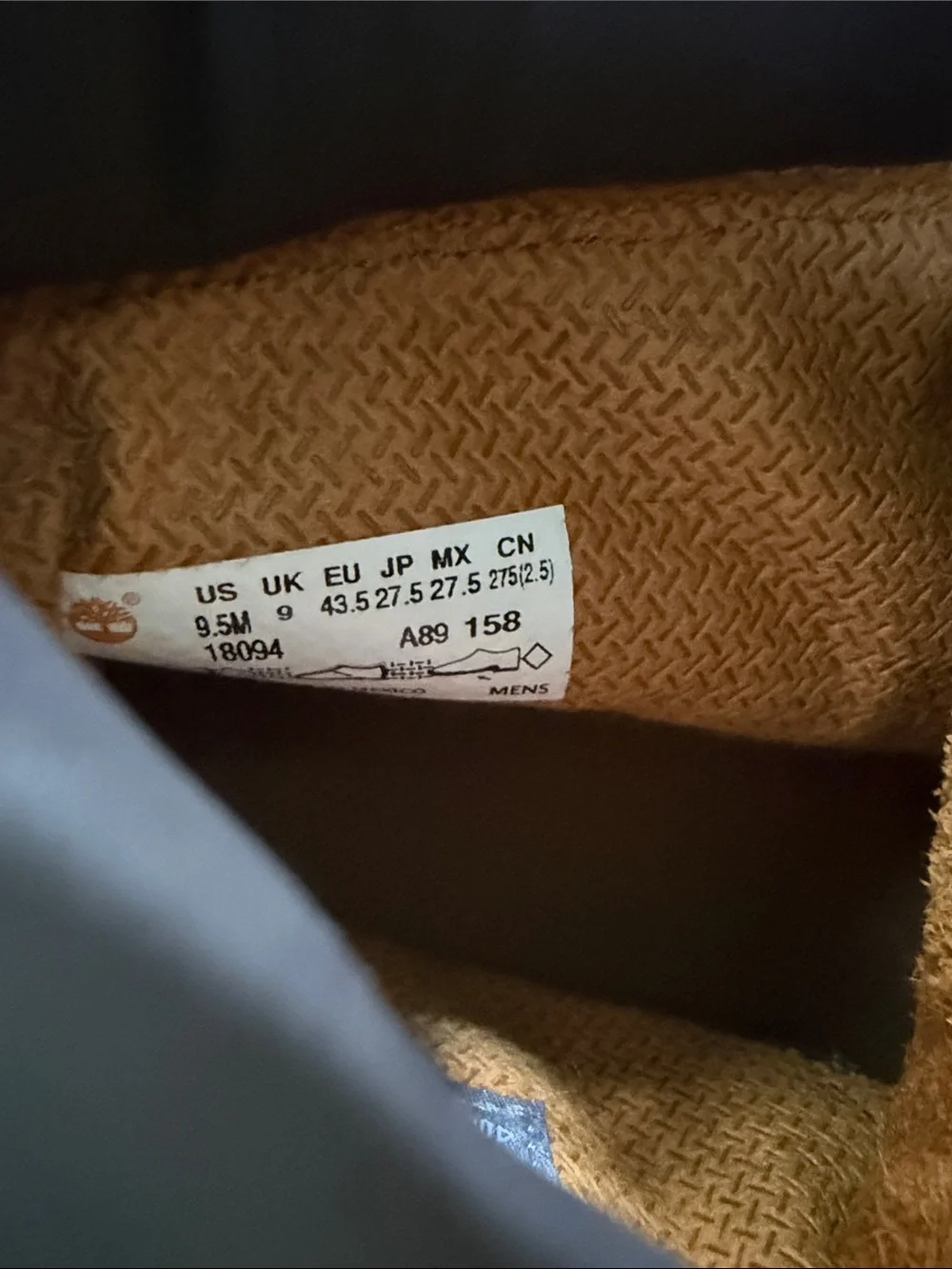 Timberland Wheat Suede Lace-Up Work Boots with Padded Collar